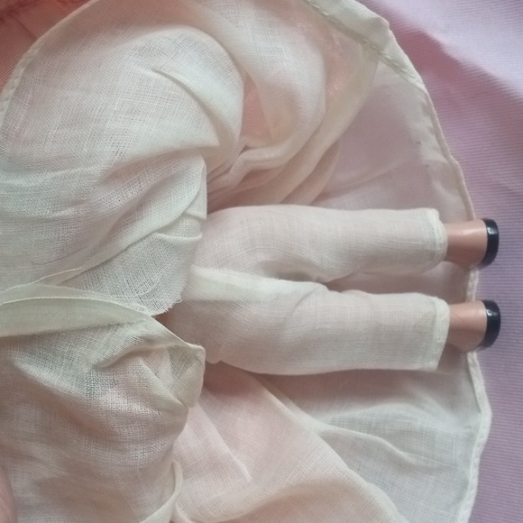 Collectible Vintage Storybook Doll Plastic Sleepy Eyes Pink #3 - Picture 4 of 14